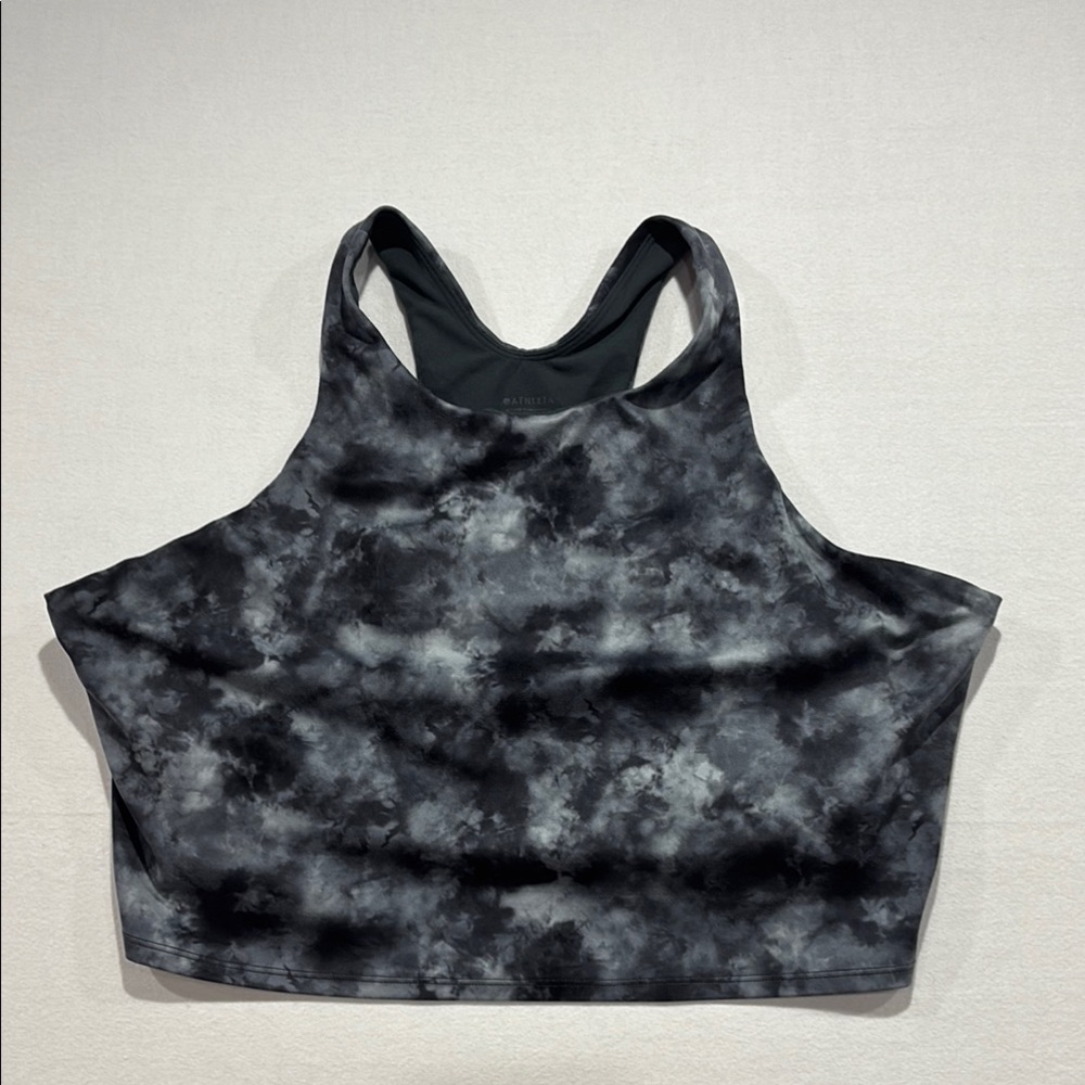 Athleta Sports Bra Conscious Crop Light Impact Tie Dye Size 2X